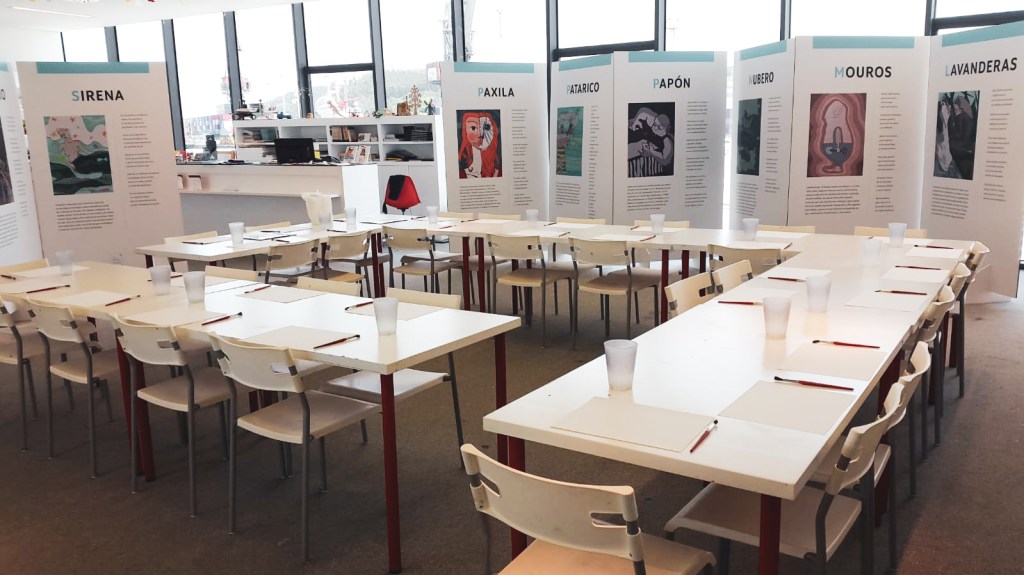 «Una mitología. Seres y mitos del norte». Inauguración de la muestra, taller ¡y encuentro Toño Velasco!