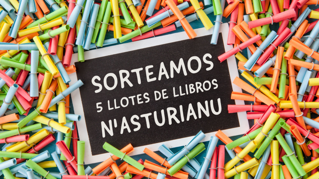 ¡Sorteamos 5 llotes de llibros n’asturianu!