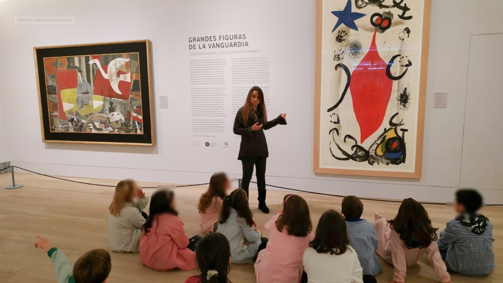Grandes figuras de la vanguardia en el Museo de Bellas Artes de Asturias. Mi yo más artístico. Visitas escolares