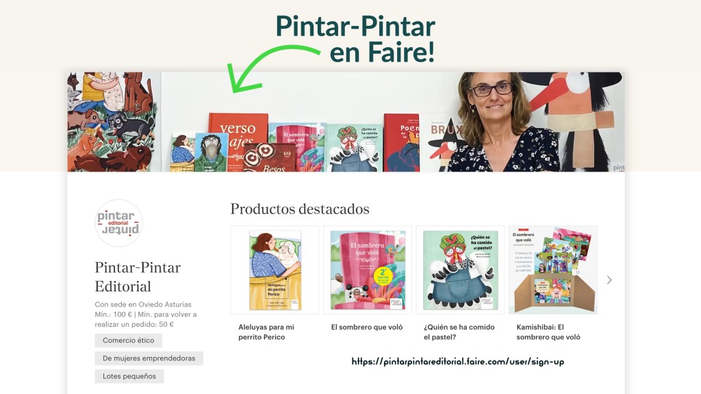 Pintar-Pintar conecta con minoristas de todo el mundo gracias a la plataforma Faire