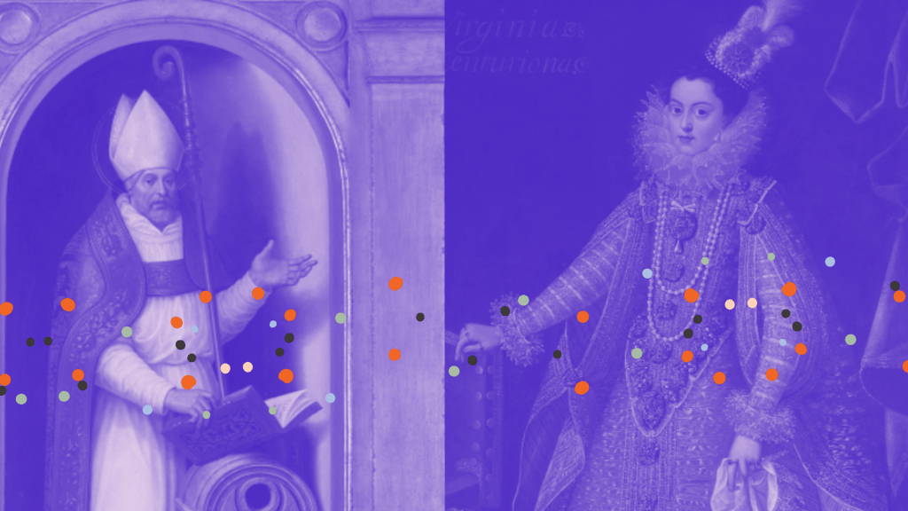 Santos y damas reales de cuerpo entero y… ¡de escayola!