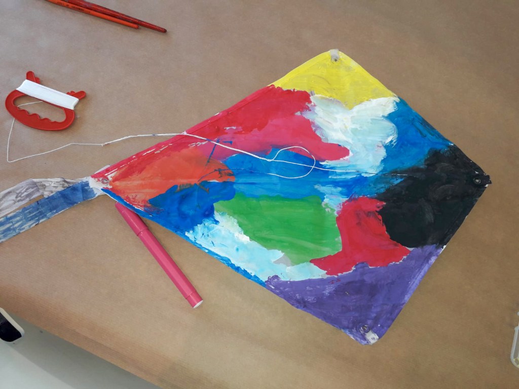 De viaje por el Museo. Taller de cometas artísticas en el Museo de Bellas Artes de&nbsp;Asturias