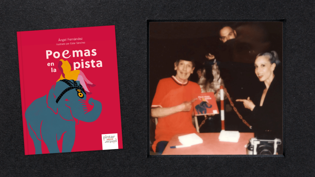 «Poemas en la pista»: libro y sueño cumplido ¡¡Gracias Fofito!!
