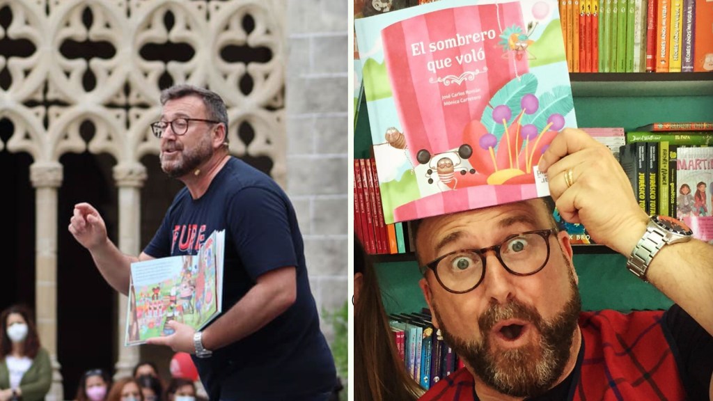 Presentación con José Carlos Román en la Biblioteca de la Granja&nbsp;(Oviedo)