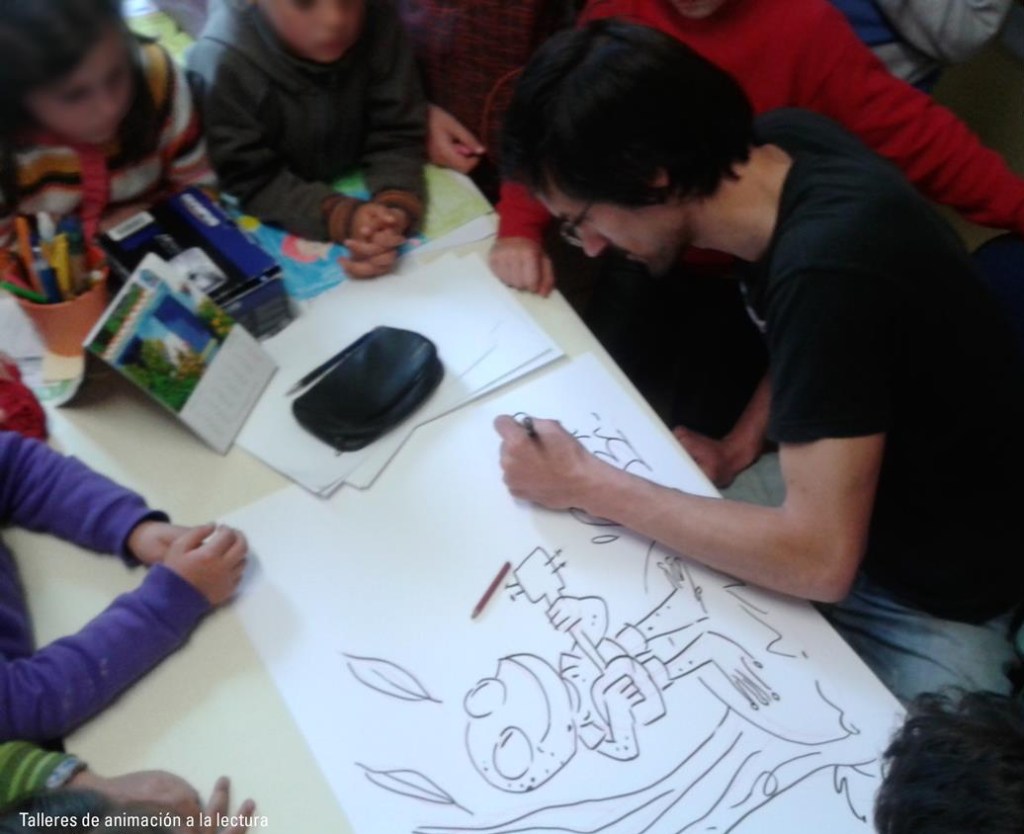 Talleres de ilustración y cómic en la librería Punto de Cuento – Oviedo