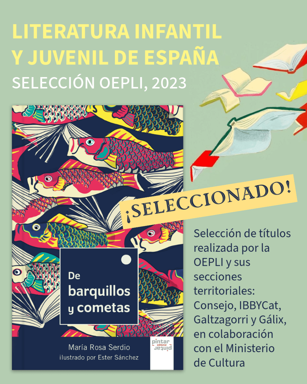«De barquillos y cometas» incluido en la Selección OEPLI&nbsp;2023