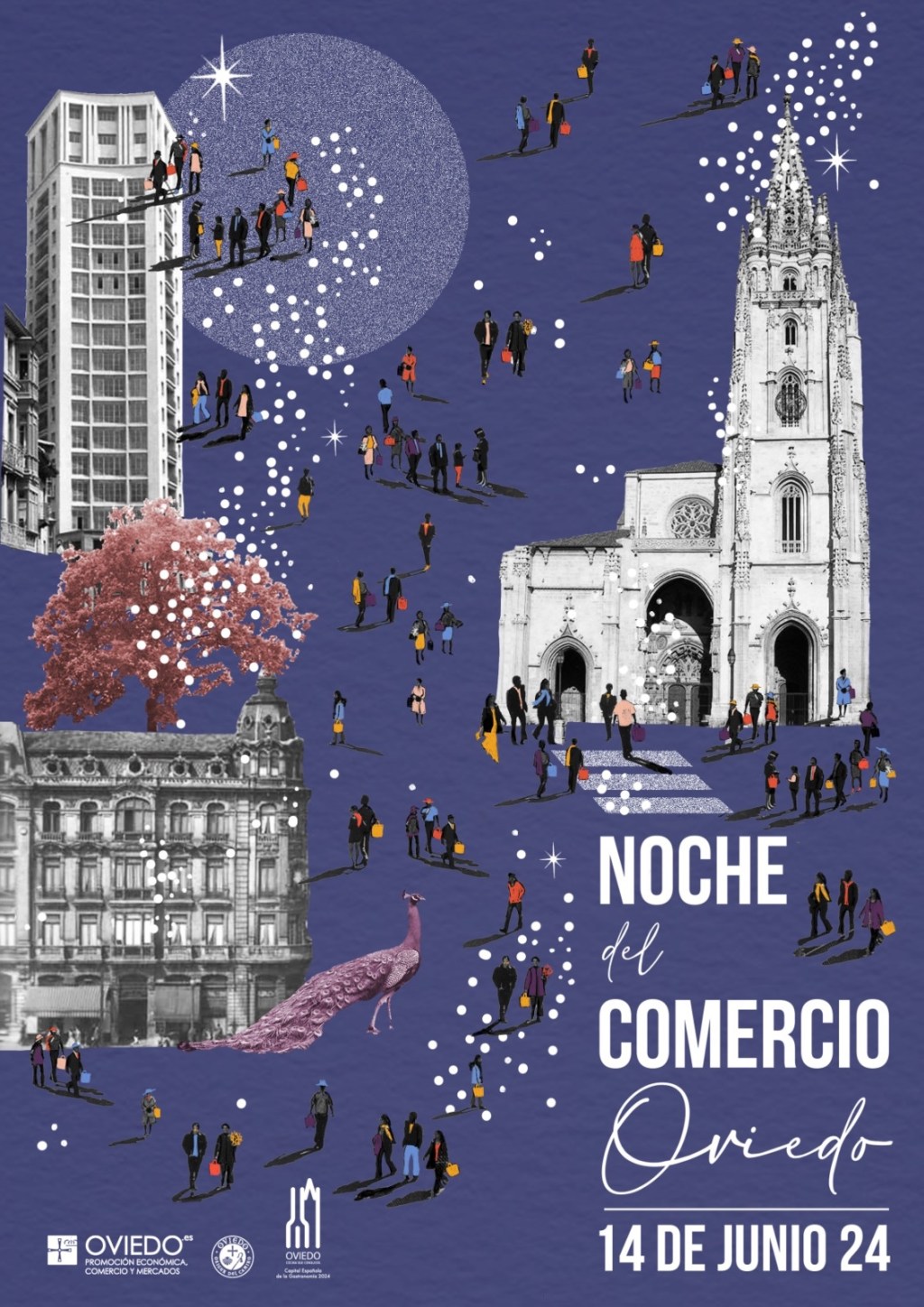 Taller Pintar-Pintar de telares y tapices en Oviedo para «La Noche del&nbsp;Comercio»