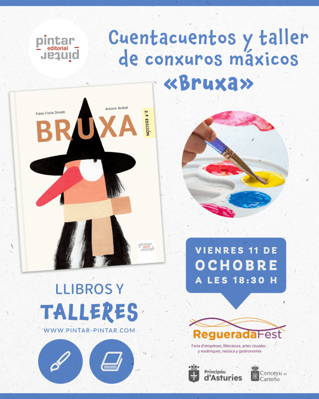 «Bruxa». Cuentacuentos y taller de conxuros máxicos en Candás