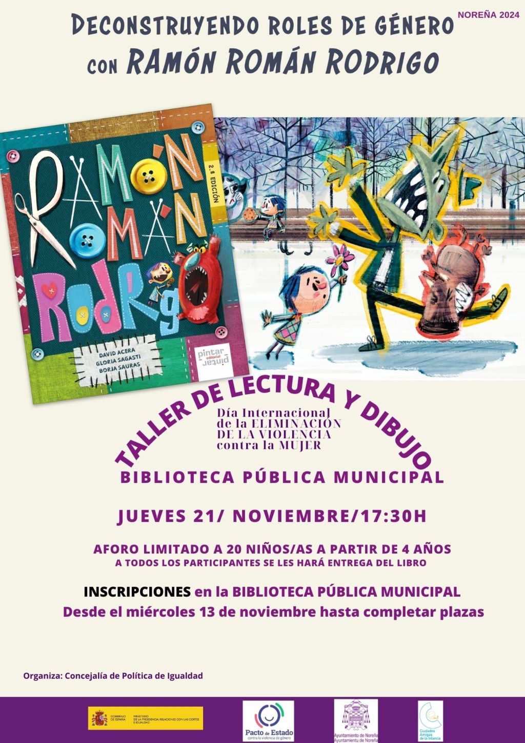 Deconstruyendo roles de género con «RAmón ROmán ROdrigo» en&nbsp;Noreña