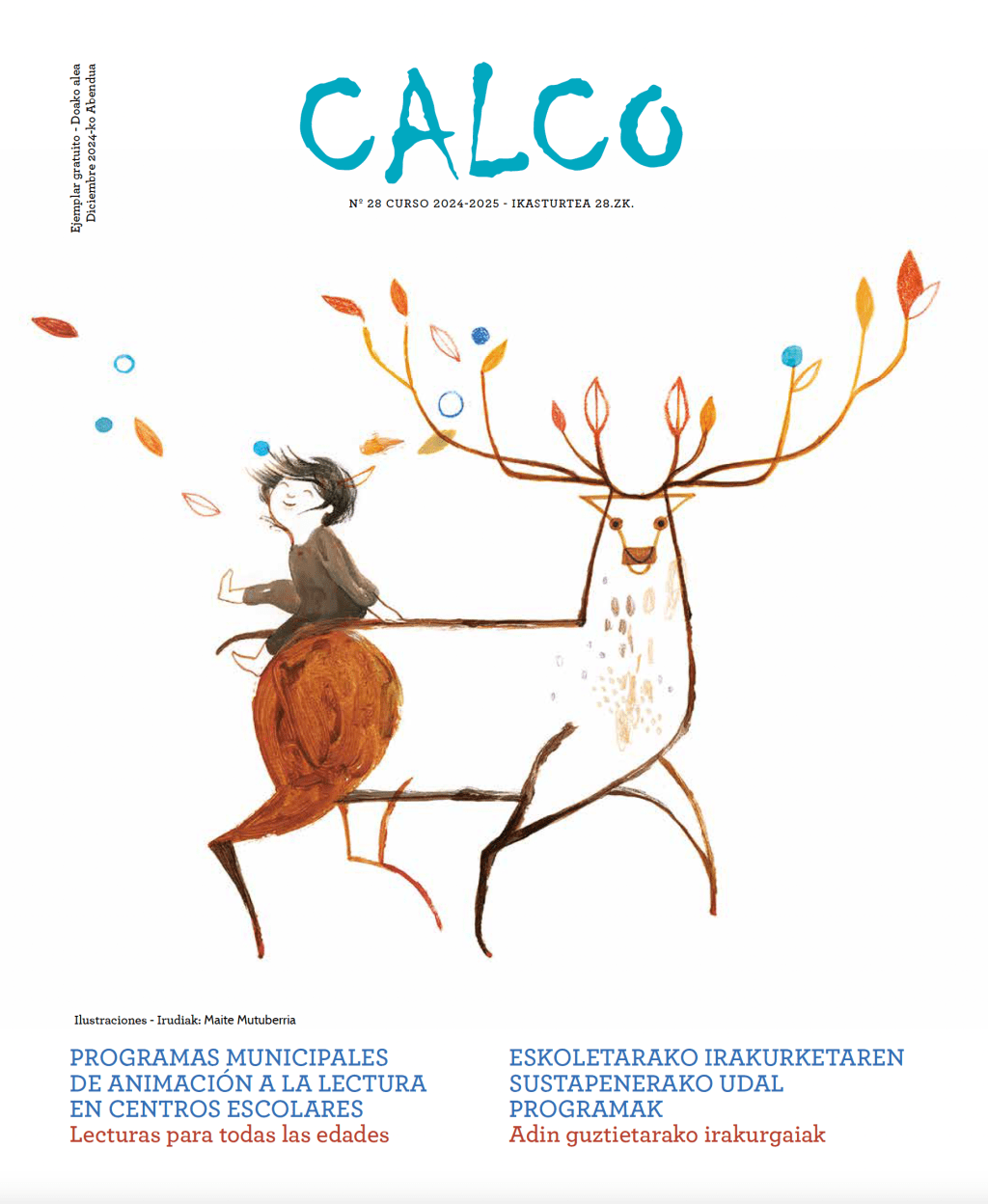 «Una escuela es una casa» en la revista Calco
