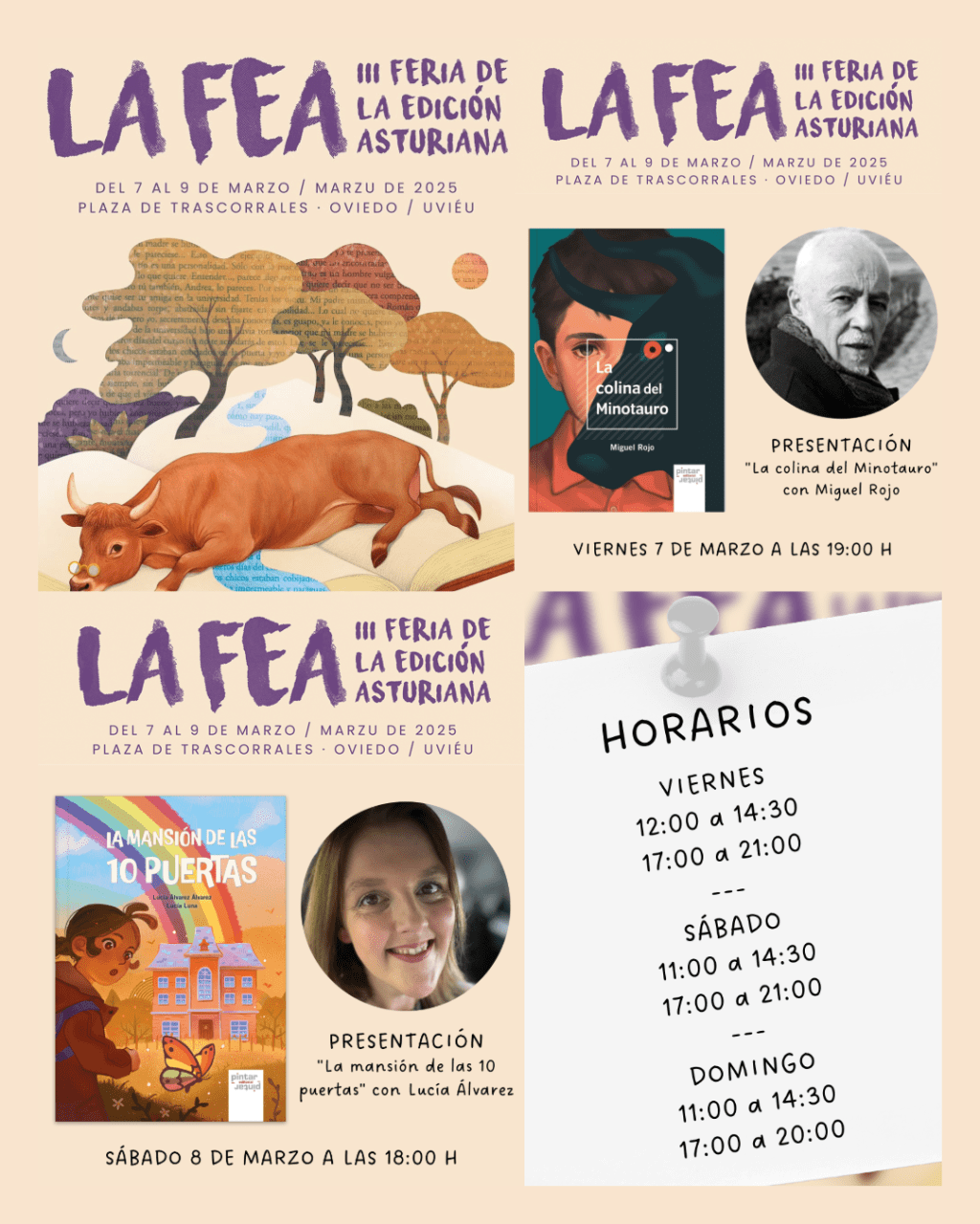 ¡Ya está aquí la Feria de la Edición Asturiana, La FEA&nbsp;2025!