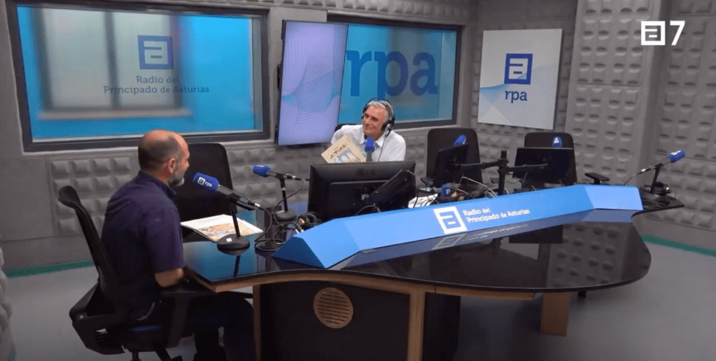 Daniel García Granda en “Asturias al día” — Versos, música y corazón pa una nueva edición