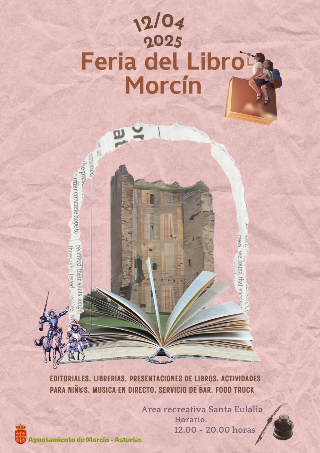 ¡Ven a la Feria del Libro de Morcín!