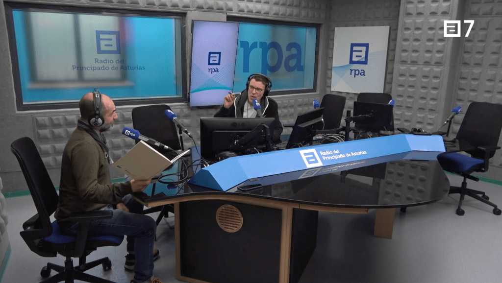 «Más Versos d’Asturies» con Daniel García Granda y Ilemi Cuesta Mier en “Asturias al día”