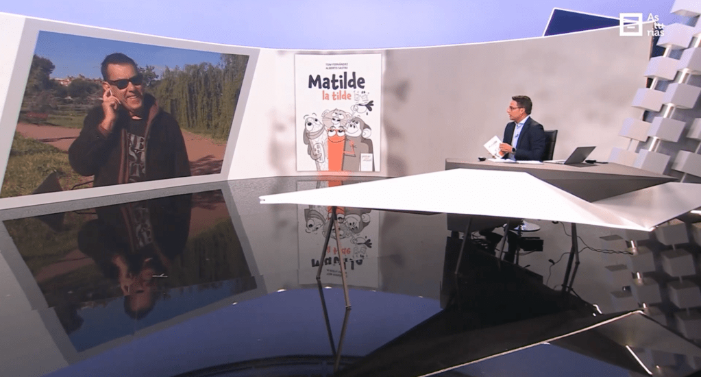 Tom Fernández presenta «Matilde la tilde» en TPA Noticias Matinal