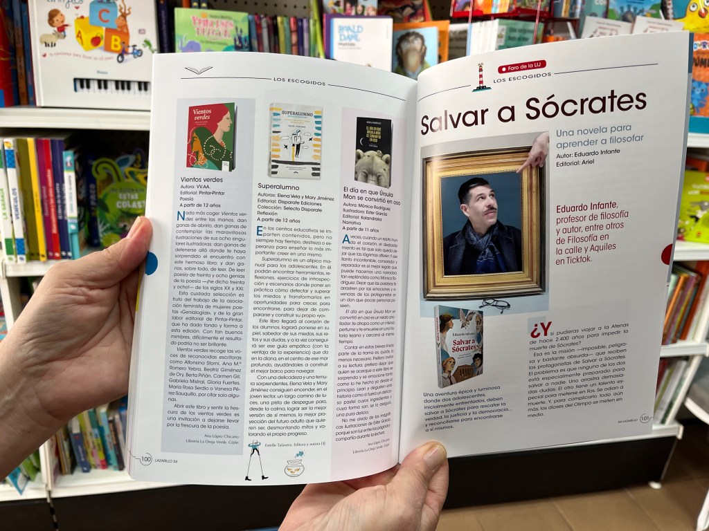 «Vientos verdes», en Los escogidos de la revista&nbsp;Lazarillo