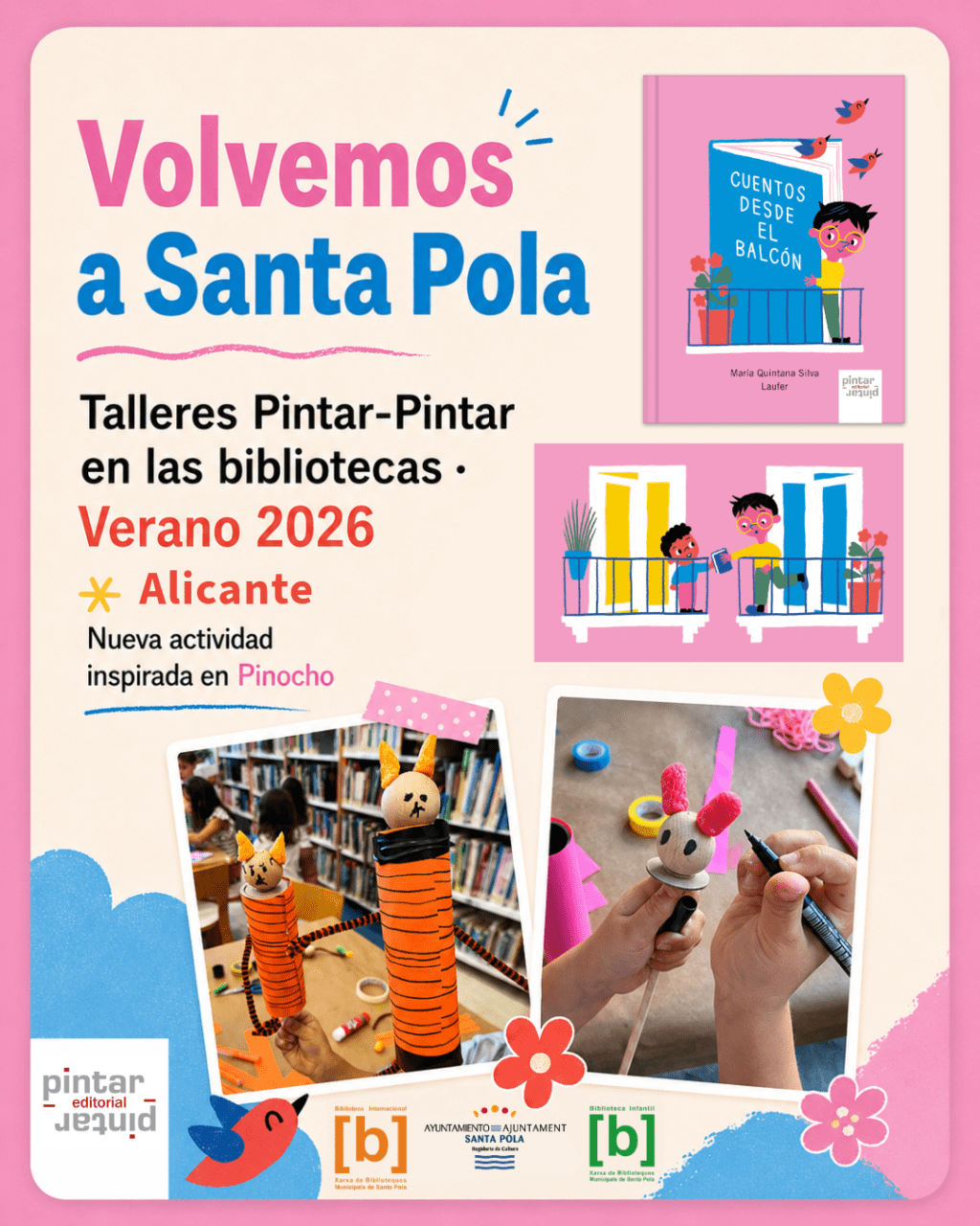 Volvemos a las bibliotecas de Santa Pola (Alicante)