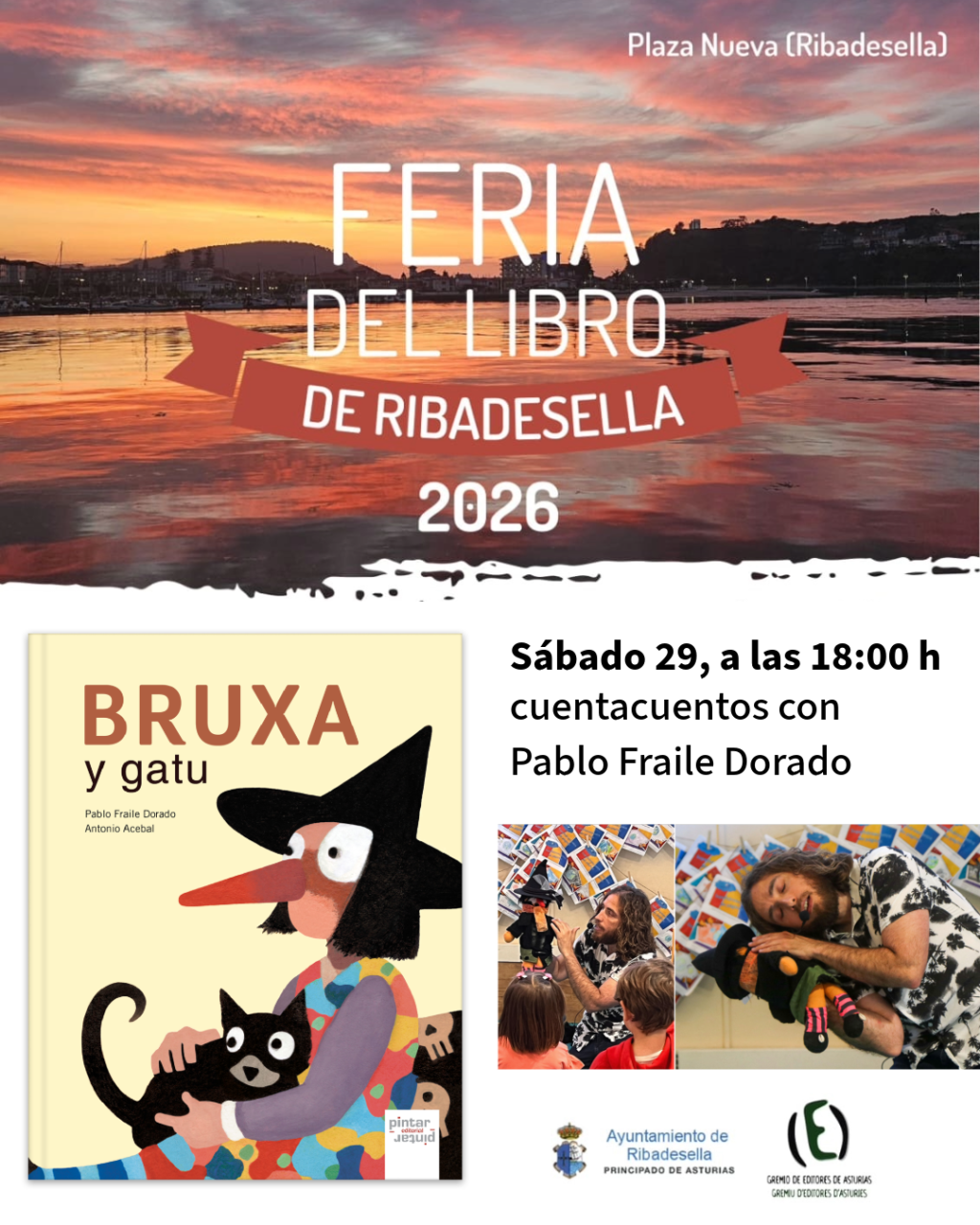 Pintar-Pintar vuelve a la Feria del Libro de Ribadesella