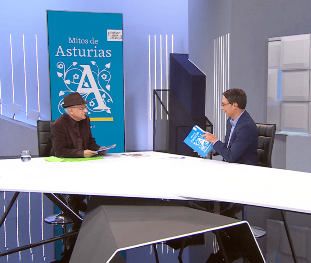 Paco Abril presenta «Mitos de Asturias» en TPA Noticias&nbsp;Matinal